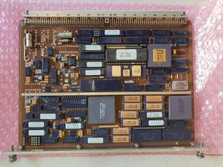 Vintage 2 Units Cpu Intel Mg82786/b Mg80c186 - 12/b And Other Cpu On The Board