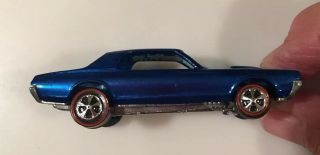 1967 Mattel Hot Wheels Red - Line Custom Cougar—re - Painted—as Is