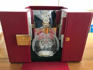 Remy Martin Louis Xiii Bottle With Mirrored Box,  Crystal Stopper And Booklet