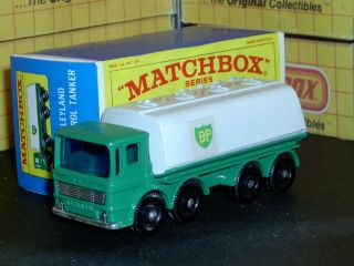 Matchbox Lesney Leyland Bp Petrol Tanker 32 C2 Bpw Labels Sc6 Vnm & Crafted Box
