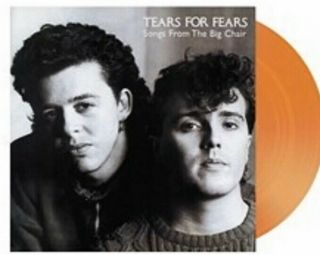 Tears For Fears Songs From The Big Chair Ltd Ed Orange Vinyl Hmv Exc