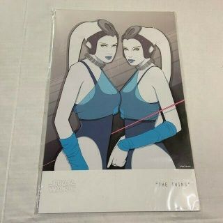 Craig Drake " The Twins " Print Sws Exclusive Acme Archives 176/200 Star Wars