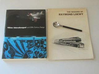 Rare Booklet 1975 The Designs Of Raymond Loewy & Signed Viktor Schreckengost