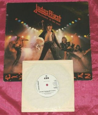 Judas Priest - Unleashed In The East - 9tr Lp,  3tr 7 " - Uk 1979 - 1st Pressing