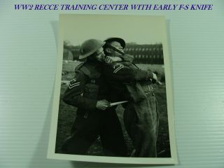 Ww2 " A Recce Training Center Close Combat " Early 2nd Pattern Fairbairn Sykes