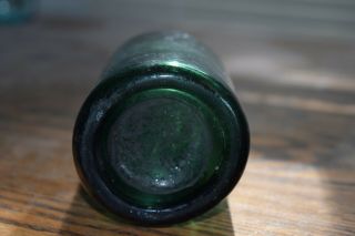 “Dyottville Glassworks Philad A” soda,  iron pontil,  1850s,  7 ½” 3