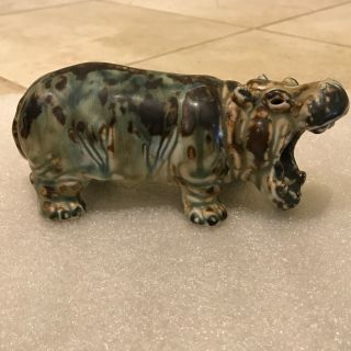 Royal Copenhagen Stoneware Hippo Knud Kyhn 20239