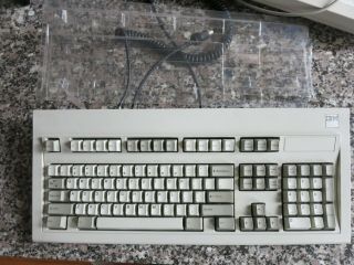 Vintage 1986 Ibm Model M Mechanical Clicky Keyboard 1390120 With Removable Cable