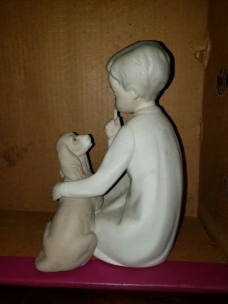 10.  LLadro Figurine Boy With Dog 4522 2