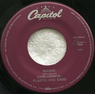 John Lennon - Beatles / Imagine - Capitol Cema Special Mrkts - Only 1000 Exist
