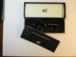 Mont Blanc Meisterstuck Rollerball Legrand 162 With Key Ring