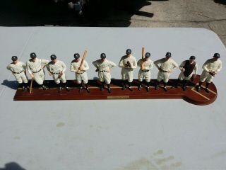 The 1927 York Yankees Baseball Team Figurine Cooperstown Danbury