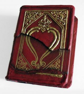The Red Book,  Resident Evil Wooden Hideaway Book Box.  Resident Evil,  Redfield