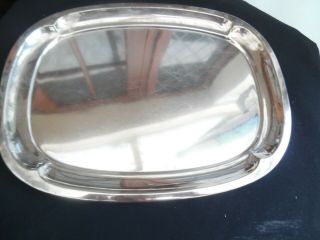 Antique Christofle Silver Plated Large Tray