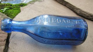 John Boardman Mineral Waters York 8 Sided Blob Top