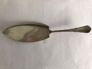 Rare American Sterling Silver Fish Slice By Gorham Mfg.  Co