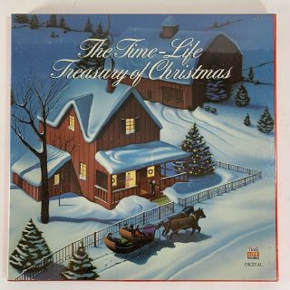 The Time - Life Treasury Of Christmas 3 Lp Box Set,  Stl - 107,  1986,  Rca