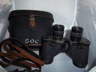 Wwii U.  S.  Navy Binoculars Buships Mk Xxxiii 6x30 Mod 0 1943 With Orig.  Case
