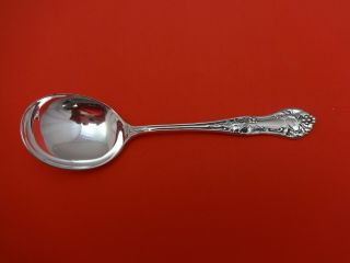 Holly By Ehh Smith/national Plate Silverplate Cream Soup Spoon 6 7/8 "