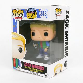 Funko Pop Television 313 Saved By The Bell Zack Morris Vaulted Retired Rare