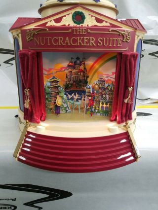 Mr Christmas Nutcracker Suite Animated Music Box Gold Label Great Complete
