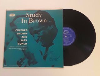 Clifford Brown And Max Roach Study In Brown Mg 36037 Emarcy Vg,  1959 Dg