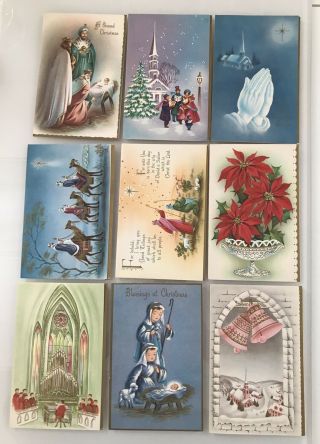 20 Old Vintage Christmas Cards And Envelopes