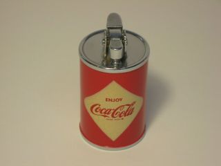 Vintage Coca - Cola Miniature Diamond Can Lighter