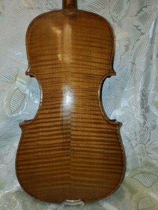 Very Old Vintage Violin Unlabeled Sound,  Bow,  Case