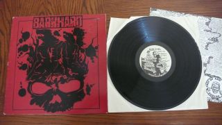 Barkhard S/t Lp Zorlac Records Pushead/brunetti Art Skate 1985 Hardcore/punk Jfa