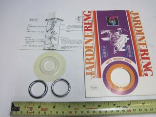 Vintage Jardine Ring Magic Trick Prop By Chu 