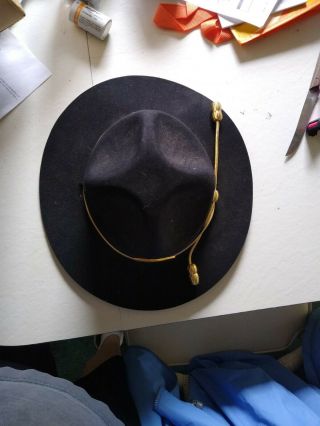Vintage US Immigration Dress Uniform Hat with Hat Badge 3
