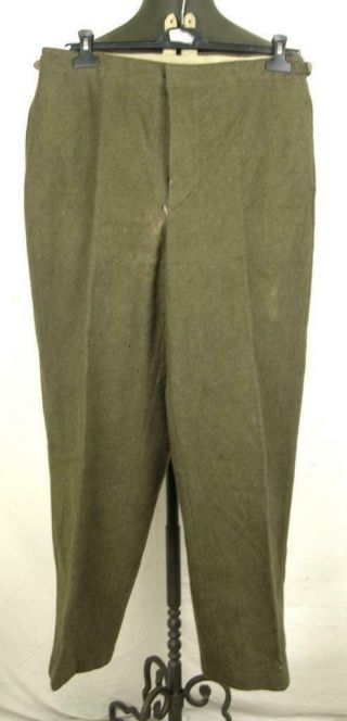 Ww2 Wwii German Army Mountain Troops Brown Field Trousers