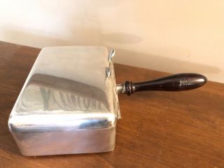 Antique Vtg Wilcox Co.  Butler Crumb Catcher Ash Tray Polished Silver Plate N230