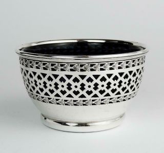 Mappin & Webb Silver Plated Sugar Bowl George V Period C1930