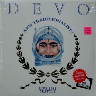 Devo " Traditionalists Live 1981 Seattle " 2012 Rsd Lp Posters