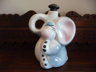 Vintage Rare Dumbo Elephant Laundry Clothes Sprinkler American Bisque Pottery