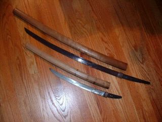 [12s044] Japanese Samurai Sword: Muramasa Daisho Katana Wakizashi Set W Habaki