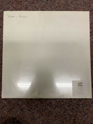 Paul Mccartney - Ram - Mono - Vinyl,  Limited Edition