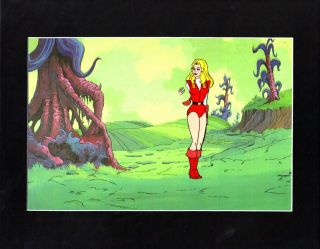 She - Ra Princess Of Power Adora Production Animation Cel Filmation 1980s 18