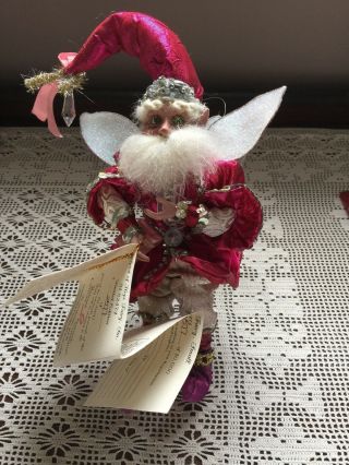 Mark Roberts Fairy Spirit Of Hope 2008 Small 10 " Retired With Tags Le
