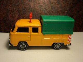 Siku No.  1315 1:55 Vw Bus Pickup Motorway Van Orange Loose 1980 