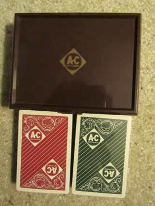 Vintage Allis - Chalmers Nos Poker Decks 2 - Still Wrapped - Boxed