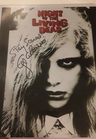 Night Of The Living Dead George Romero Signed Photo With Fanexpo