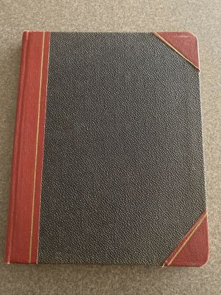Vintage Shaw’s Account Ledger Book S - 149 150 Pages