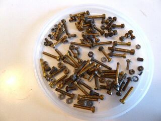 Shackleton Foden & Parts 19th Of 26 - A Quantity Of Bolts And Nuts.