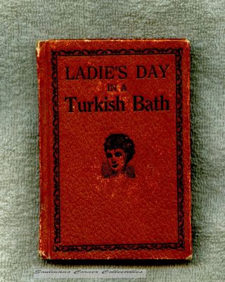 Lovely Vintage Magic Trick Ladies Day In A Turkish Bath Risque Prank Toy