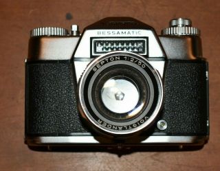 Voigtlander Bessamatic (vintage Film Camera) - Septon 1:2/50 - W/case