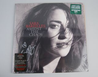 Sara Bareilles - Amidst The Chaos - Vinyl Record - Signed -
