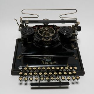 Antique Hammond Multiplex Folding Typewriter